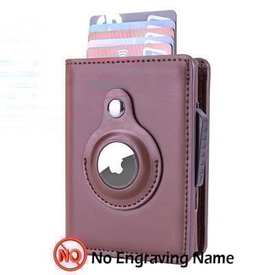 Rfid blokavimo kortelių laikiklis Vyriškas piniginės Pinigų krepšys 2022 Mažos odinės plonos piniginės Mini piniginės, skirtos Airtag Air Tag