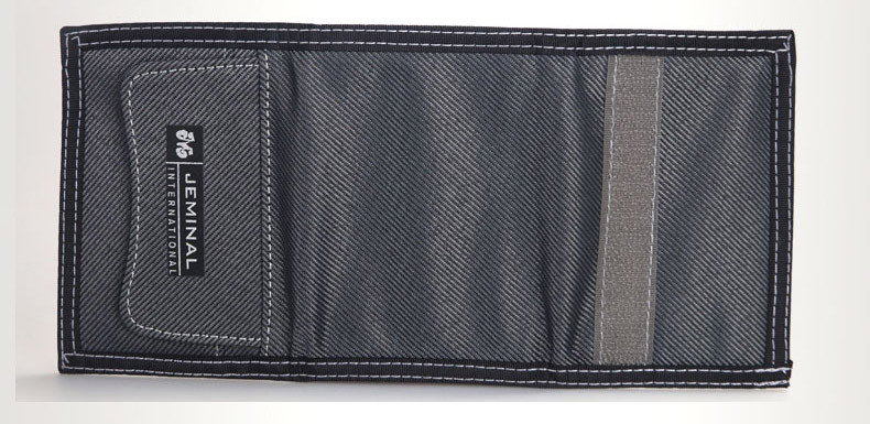 Rövid férfi pénztárcák Cipzáras vászon Férfi pénztárcák Pénztárca kártyák igazolványtartó Jó minőségű pénzes táskák váltópénz pénztárca zseb