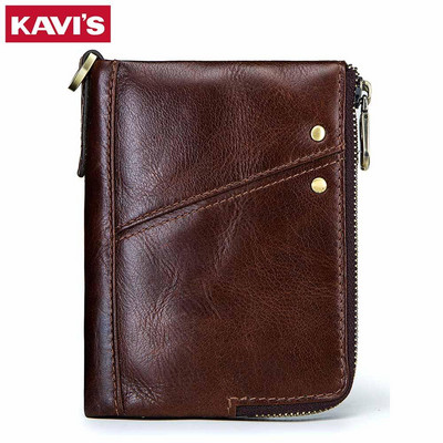 KAVIS 100% vyriška piniginė Rfid maža piniginė Portomonee vyriška trumpa piniginė PORTFOLIO kortelių laikiklis naujas