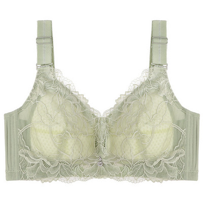 Nėriniuota plona besiūlė liemenėlė be plieninio žiedo. Seksuali susitraukianti liemenėlė reguliuojamas apatinis trikotažas moterims soutien gorge sans armature