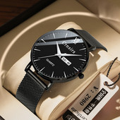 Üliõhukese sihverplaadi ja helendavate osutitega meeste käekell