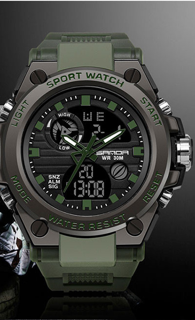 Kör alakú férfi sportóra