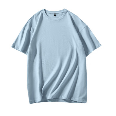 Túlméretes, kiváló minőségű 100% pamut női pólók divatos felsők Férfi ruházat Alapruházat tinédzsereknek Szerelmes pulóverek