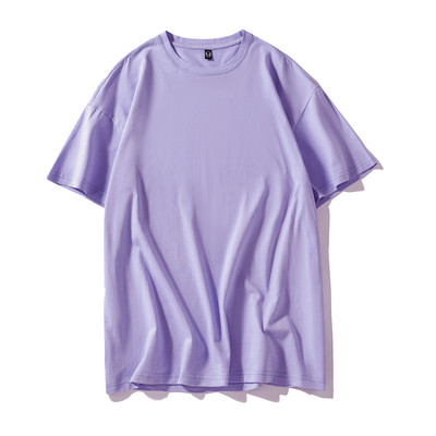 Túlméretes, kiváló minőségű 100% pamut női pólók divatos felsők Férfi ruházat Alapruházat tinédzsereknek Szerelmes pulóverek