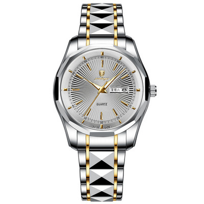 Vízálló, rozsdamentes acél férfi óra