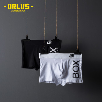 ORLVS Ανδρικά Boxer Σέξι Εσώρουχα μαλακά μακριά μπόξερ σορτς Βαμβακερά μαλακά σώβρακα Ανδρικά εσώρουχα 3D σορτς πουγκί κάτω παντελόνι κοντό