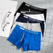 Boxer Férfi Fehérnemű Férfi Pamut Alsónadrág Férfi Tiszta Férfi Bugyi Rövidnadrág Fehérnemű Boxer Shorts Solid Cuecas 365 Calzoncillos
