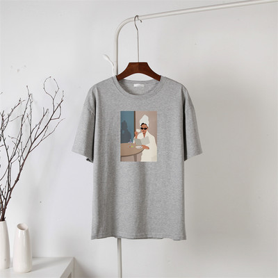 „Lenmemsen“ madingi marškinėliai, moteriški vasariniai laisvi trumpomis rankovėmis, 100 % medvilnės marškinėliai, moteriški laisvalaikio estetiniai, grafiški juodi viršutiniai drabužiai