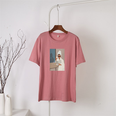 „Lenmemsen“ madingi marškinėliai, moteriški vasariniai laisvi trumpomis rankovėmis, 100 % medvilnės marškinėliai, moteriški laisvalaikio estetiniai, grafiški juodi viršutiniai drabužiai