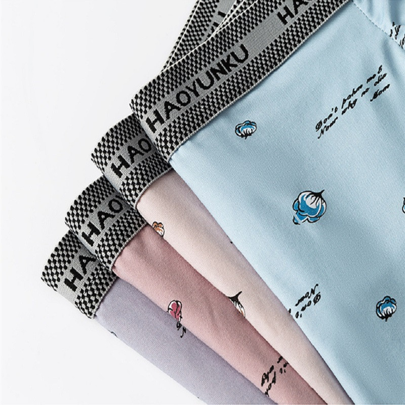 2022. aasta meeste bokserid Moodsad hingavad aluspüksid pehmest materjalist kingitus küpsetele meestele mitmevärviline seksikas meeste aluspesu komplekt