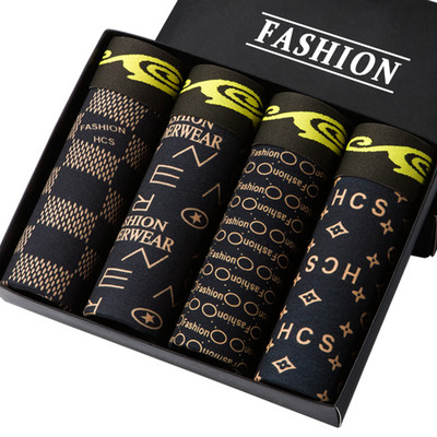 Chiloți pentru bărbați Boxer de imprimare Lenjerie de corp pentru bărbați Pachet Boxeri pentru bărbați Lenjerie de corp de marca Chiloți pentru bărbați Reducere caldă Boxershorts pentru bărbați