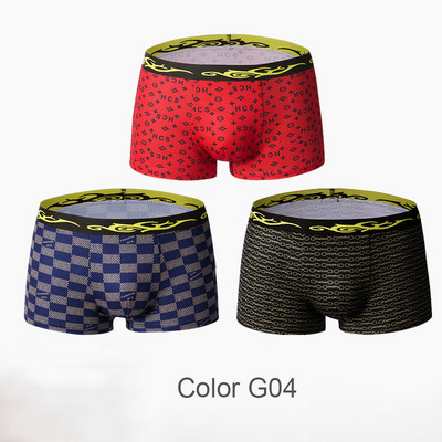Chiloți pentru bărbați Boxer de imprimare Lenjerie de corp pentru bărbați Pachet Boxeri pentru bărbați Lenjerie de corp de marca Chiloți pentru bărbați Reducere caldă Boxershorts pentru bărbați