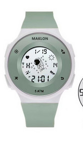 Férfi karóra világító talpbetéttel