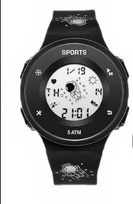 Férfi karóra világító talpbetéttel