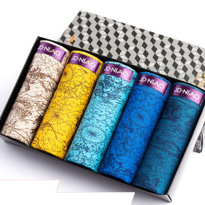 5 τμχ/ παρτίδα Ανδρικά Εσώρουχα Βαμβακερά Ανδρικά Σώβρακα Άνετα Ανδρικά Εσώρουχα Αναπνεύσιμα Ανδρικά Εσώρουχα Μπουκέτα Μπόξερ Σορτς Ανδρικό Μπόξερ