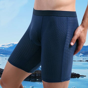 Ανδρικά εσώρουχα 3 τμχ Mesh Ανδρικά εσώρουχα Sexy Hot Long Boxer Σορτς Ανδρικά Boxer Ανδρικά εσώρουχα Μπόξερ για άντρες Boxer Homme Man Boxer