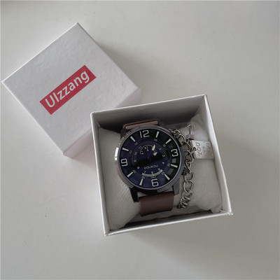 Naujo modelio vyriškas laikrodis su apvaliu ciferblatu