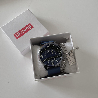 Naujo modelio vyriškas laikrodis su apvaliu ciferblatu