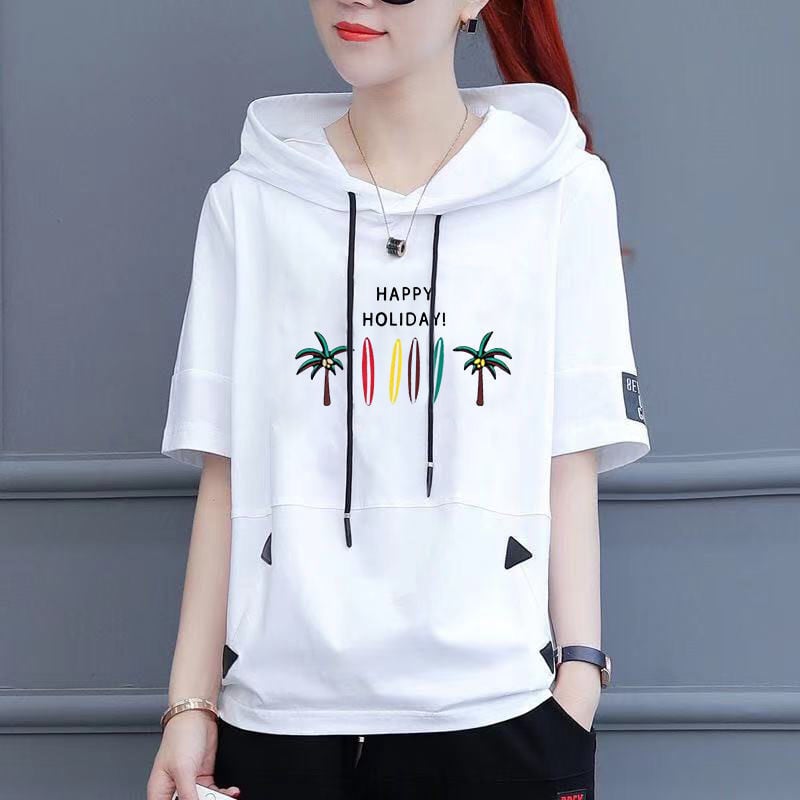 100 % medvilnės marškinėliai su kaklu, moteriški marškinėliai, 2021 m., laisvi korėjietiško stiliaus moteriški marškiniai Vasariniai trumpomis rankovėmis marškinėliai, moteriški marškinėliai