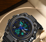 Vízálló férfi karóra bőr szíjjal új modell