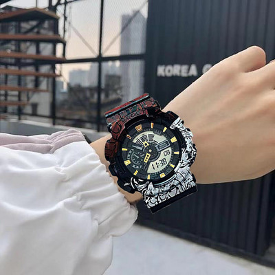 Vízálló férfi karóra bőr szíjjal új modell