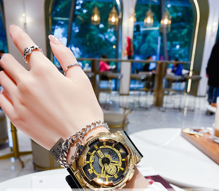 Vízálló férfi karóra bőr szíjjal új modell