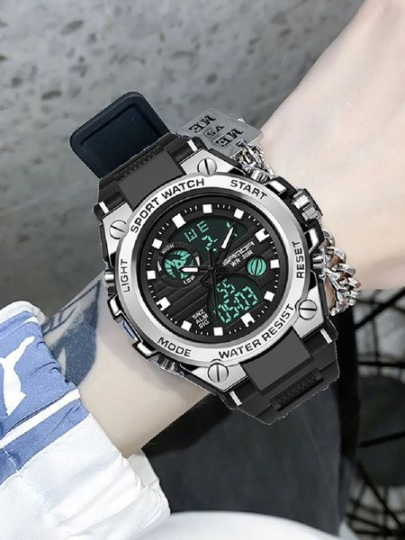 Vízálló férfi karóra bőr szíjjal új modell