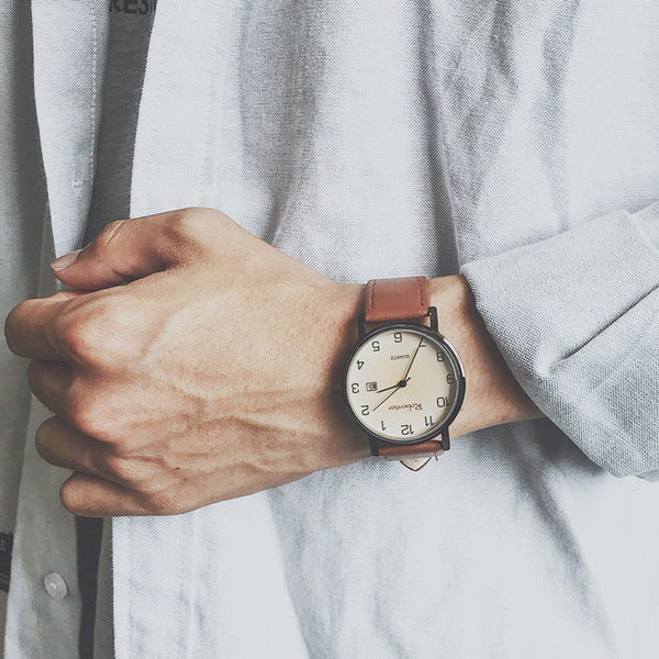Elegáns férfi karóra - több színben