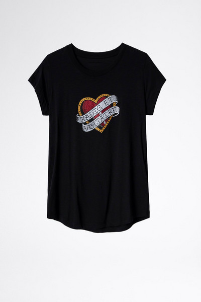 Hot Diamond Heart Decor Ženska majica kratkih rukava 2022., nova ljetna ženska modna majica s O-izrezom, ležerna, prikladna majica