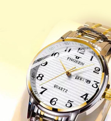 Férfi karóra fém szíjjal