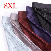 4 buc/lot chiloți boxer bărbați din fibră de bambus, plus mărimea XXXXL, pantaloni scurți, lenjerie respirabilă, 5XL 6XL 7XL 8XL