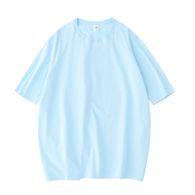 WAVLATII 2021 Νέα γυναικεία βαμβακερά μπλουζάκια Lady Casual White Black Tees Γυναικεία καλοκαιρινά υπερμεγέθη μπλε μπλουζάκια WT2103