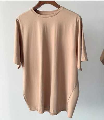 Moteriški medvilniniai laisvi marškinėliai trumpomis rankovėmis Moteriški marškinėliai trumpomis rankovėmis, paprasti moteriški marškinėliai, 2021 m. populiariausi naujiena