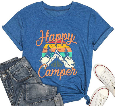 2021 m. grafiniai marškinėliai Saldūs ir aštrūs viršūnės tamsiai žali marškinėliai moteriškos raidės miško raštais trumpomis rankovėmis Lnst marškinėliai studentų laisvi