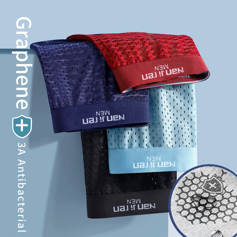 Vyriškos kelnaitės Vyriškos apatinės kelnaitės Bokseriai Vyriški Bokseriai Vyriški Ropa Interjeras Hombre Calzoncillos Kvėpuojantis Hombre Bambuko skylutė Didelis Dydis