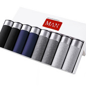 Bokseris Vyriškos kelnaitės Vyriškos apatinės kelnaitės Bokseriai Kvėpuojantis seksualus vyras Bokseris solidžios apatinės kelnaitės Patogios didelio dydžio boksinės šortai L-5XL