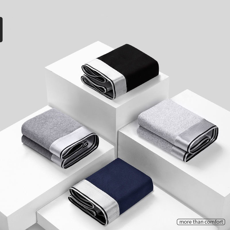 Bokseris Vyriškos kelnaitės Vyriškos apatinės kelnaitės Bokseriai Kvėpuojantis seksualus vyras Bokseris solidžios apatinės kelnaitės Patogios didelio dydžio boksinės šortai L-5XL