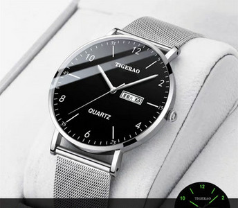 Мъжки часовник със светещи стрелки - два модела