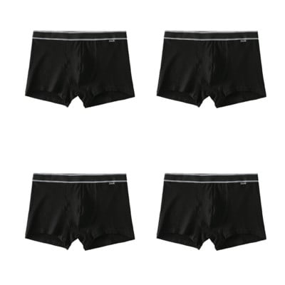 Vyriški apatiniai medvilniniai bokseriai kelnaitės Patogios vyriškos apatinės kelnaitės Seksualios solidžios „Cuecas“ lagaminai Firminiai šortai Vyriški „Boxer“ plius dydis
