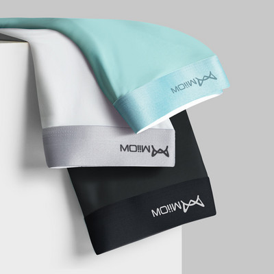 MiiOW Youpin 4/3 gab. Ice Silk Vīriešu apakšveļa Grafēna Bokseri Plānas Sexy Bezšuvju Vīriešu Biksītes Vīriešu Bokseršorti Vīriešu Apakšbikses
