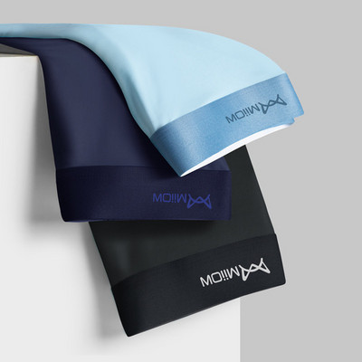 MiiOW Youpin 4/3 gab. Ice Silk Vīriešu apakšveļa Grafēna Bokseri Plānas Sexy Bezšuvju Vīriešu Biksītes Vīriešu Bokseršorti Vīriešu Apakšbikses