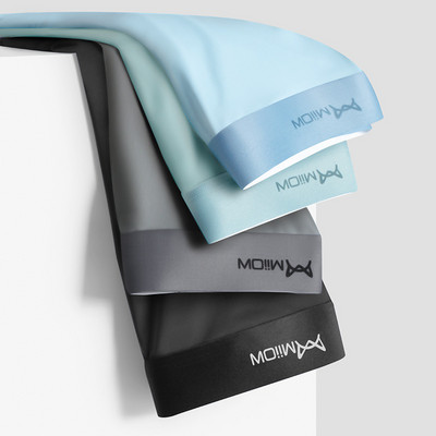 MiiOW Youpin 4/3 gab. Ice Silk Vīriešu apakšveļa Grafēna Bokseri Plānas Sexy Bezšuvju Vīriešu Biksītes Vīriešu Bokseršorti Vīriešu Apakšbikses