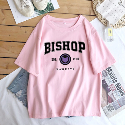 Hawkeye Barton marškinėliai Medvilniniai Kate Bishop 2001 Vintažiniai grafiniai marškinėliai Vasariniai trumpomis rankovėmis marškinėliai Moteriški drabužiai Y2k Estetika