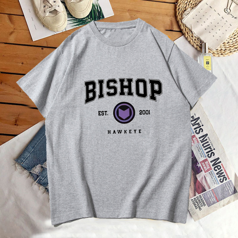 Hawkeye Barton marškinėliai Medvilniniai Kate Bishop 2001 Vintažiniai grafiniai marškinėliai Vasariniai trumpomis rankovėmis marškinėliai Moteriški drabužiai Y2k Estetika