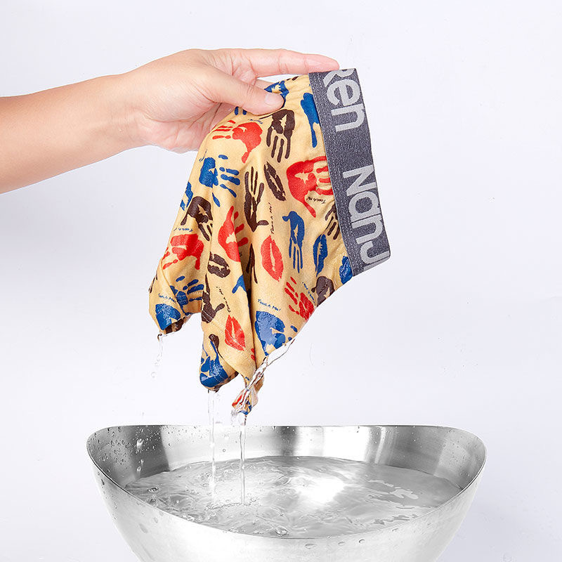 2022 m. Vyriški apatiniai Bokseriniai šortai Kelnaitės Kietos Šortai Firminės apatinės kelnės Vyriškos 100 % medvilnės, kvėpuojančios vidutinio juosmens šortai Vyriški L-3XL