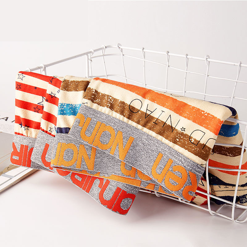 2022 m. Vyriški apatiniai Bokseriniai šortai Kelnaitės Kietos Šortai Firminės apatinės kelnės Vyriškos 100 % medvilnės, kvėpuojančios vidutinio juosmens šortai Vyriški L-3XL