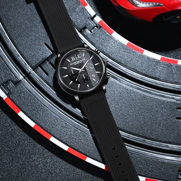 Casual ρολόι με λουράκι σιλικόνης