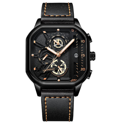 Moderan muški sat s kožnim remenom