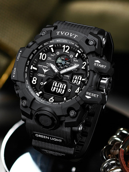 Ceas sport cu curea din cauciuc