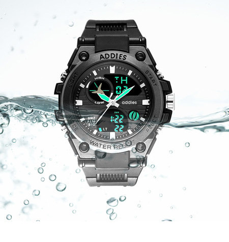 Sportos gumióra világító mutatókkal